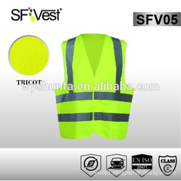 High visibility warning reflective safety vest